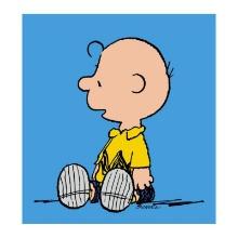 Peanuts "Charlie Brown: Blue" Limited Edition Giclee On Canvas