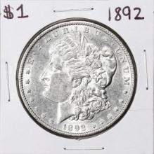 1892 $1 Morgan Silver Dollar Coin