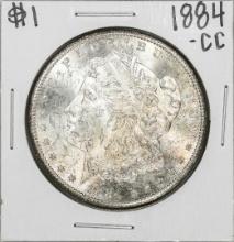 1884-CC $1 Morgan Silver Dollar Coin