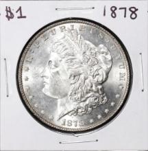 1878 $1 Morgan Silver Dollar Coin