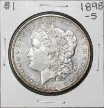 1898-S $1 Morgan Silver Dollar Coin