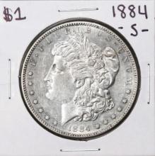 1884-S $1 Morgan Silver Dollar Coin