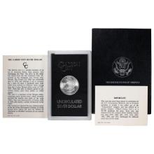 1884-CC $1 Morgan Silver Dollar Coin GSA Hoard Uncirculated w/Box & COA