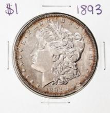 1893 $1 Morgan Silver Dollar Coin