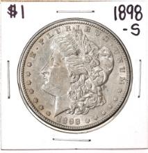 1898-S $1 Morgan Silver Dollar Coin