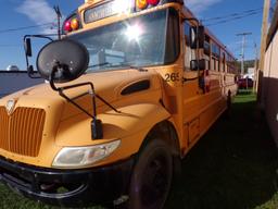2014 International 66 Seat School Bus, Maxx Force Diesel, 165,315 Miles, #