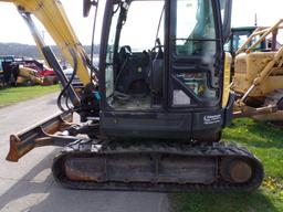 New Holland E60-C Midi Excavator, Rubber Tracks, Dozer Blade, Swing Boom, A