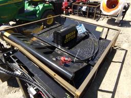 New Agrotk 6' Hydraulic Brush Cutter for Skid Steer