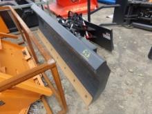 New Wolverine SWDB-11-84W Hydraulic Angle Plow Blade for Skid Steer Loader