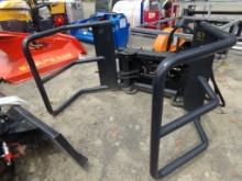 New Wolverine BSH-12-75D Hydraulic Bale Grabber for Skid Steer Loader