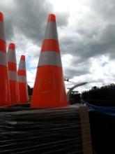 (50) New, Orange, Traffic Cones, (50 X BID PRICE)