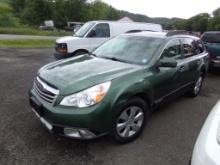 2011 Subaru Outback 2,51 Limited, Leather, Sunroof, AWD, Green, 82,640 Mile