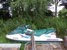 1997 Sea-Doo Bobardier GTX Jet Ski, Vin #: ZZND4395K697 - Has Registration