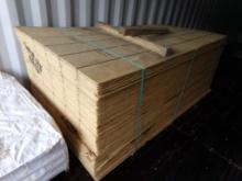 Large Bunch (60 Pcs) of Shop Grade T-11 Plywood Siding