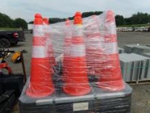 (50) New 29'' Orange Traffic Cones