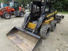 New Holland L865 ''Turbo'' Skid Steer 74'' Bucket, Counter Weights, Nice Ru