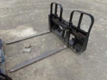 Pallet Forks For SSL, 48'' Forks, Used