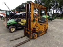 Baker Hy Lift FGHG 4014 Propane Forklift, 4000 Lb. Capacity, Starts, Runs,