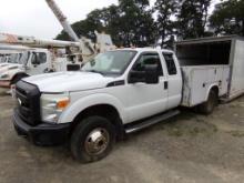 2011 Ford F350 Service Truck, 4 WD, Ext. Cab, 6.2 Gas Engine, 133,061 Miles