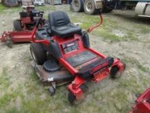 Troy Bilt Mustang Zero Turn Mower, 50'' Deck, 22 HP Kohler, ______Hours, s/