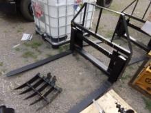 New AGT SAII10C 48'' Pallet Forks for Skid Steer Loader