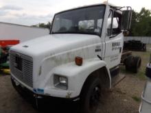 1999 Freightliner FL50 Single Axle Cab and Chassis, 5 Speed Manual Trans.,
