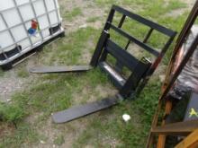 New Pallet Forks for Mini Skid Steer