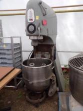 Hobart V-1400 Floor Mixer, ? 100 Quart with Bowl and Many Attachments, 3 Ph