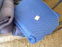 (3) Blue Furniture Moving Blankets