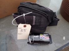 Sony HD 3.3 pnp Palm Movie Camera, 42+ Zoom with Case
