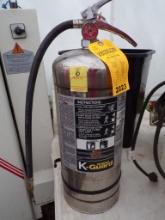 K-Guard  Ansal Stainless Steel Fire Extinguisher, Charged