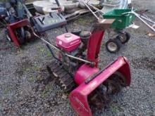 Honda HS928 Walk Behind Trac Snow Blower, 28'', NEEDS WORK