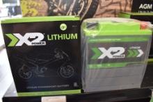 X2 LITHIUM POWER SPORT BATTERY, 12V, 400A,