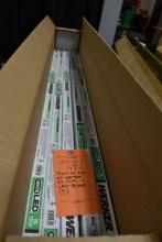 PARTIAL BOX OF WERKER 4' LED BULBS, 25-32W, (5)