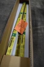 PARTIAL BOX OF 36" 25W FLUORESCENT T8 BULBS, (16)