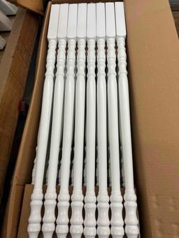 white spindles