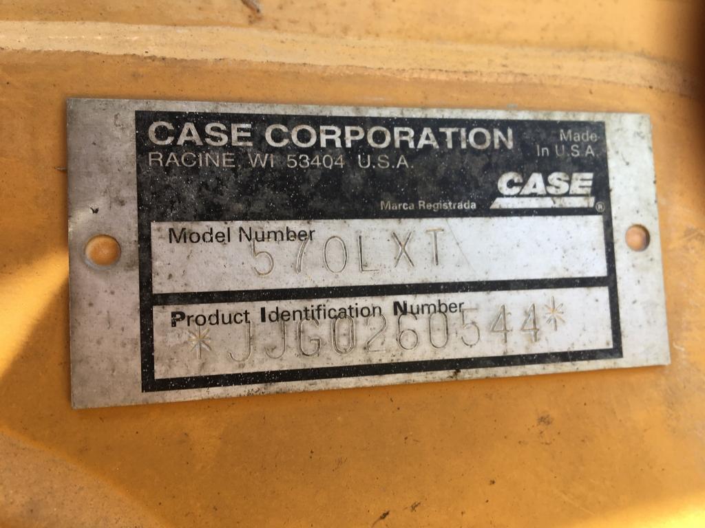 1999 Case 570LXT Skip Loader,
