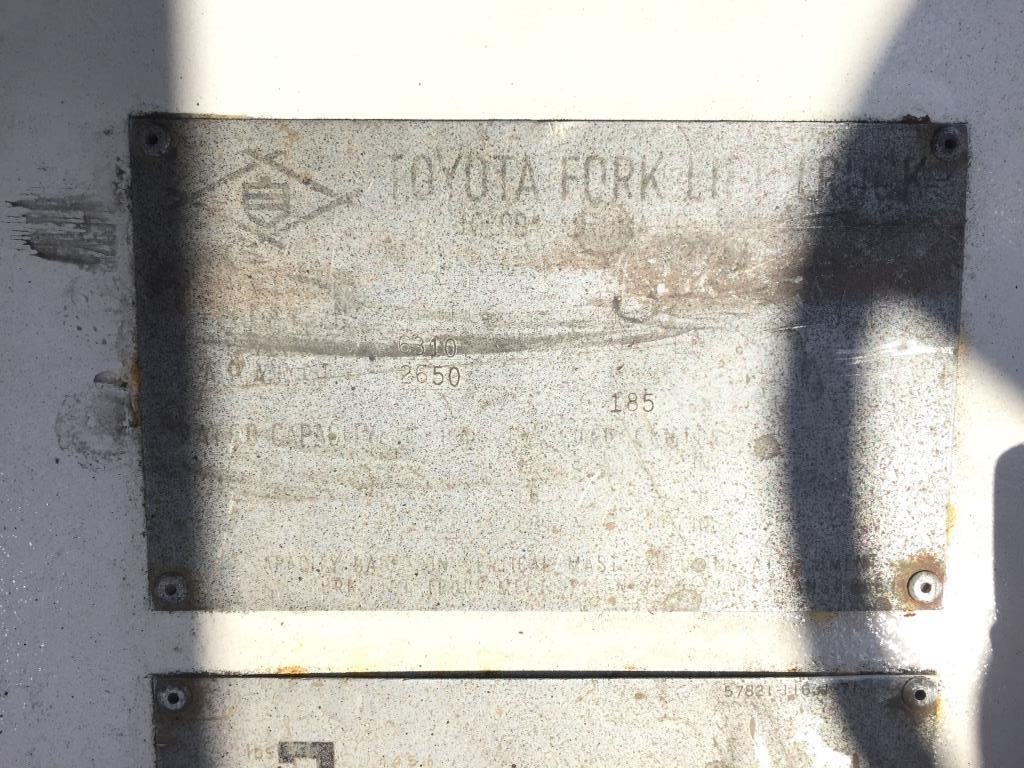 Toyota 42-3FGC15 Industrial Forklift,