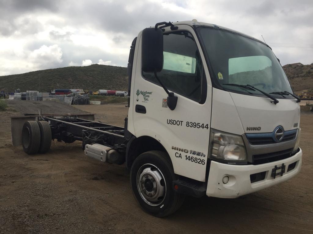 2014 Hino 195H Cab & Chassis,