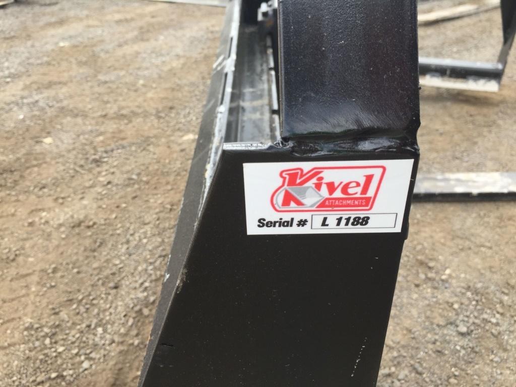 Unused Kivel 48in Forklift Carriage Attachment,