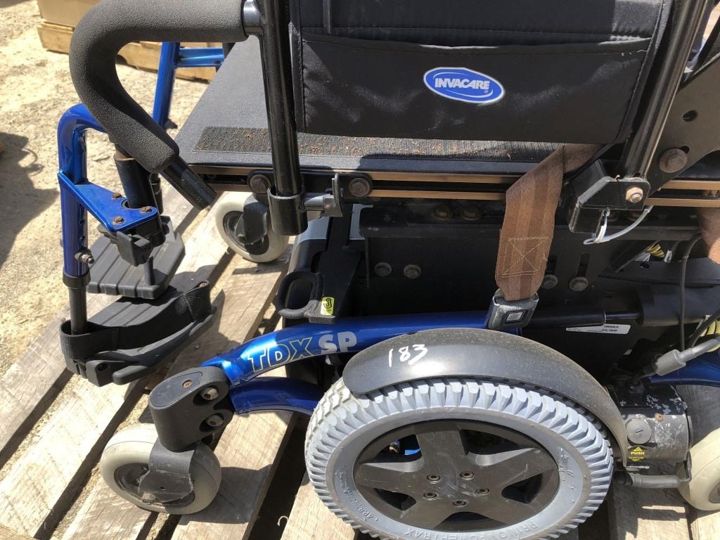 Invacare ATO_TDXSP Motorized Wheelchair,