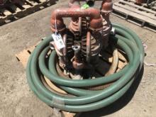 (2) Wilden #8 08-5020-01 Water Pumps w/Hoses.