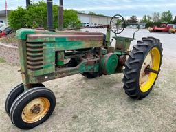 JD "B" Tractor, New Tires, New Radiator