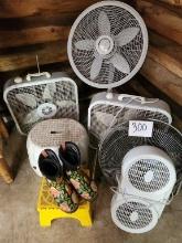 Collection of Electric Fans various styles