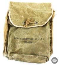 WWII Era M2A1 Ammunition Bag - Rope Closure