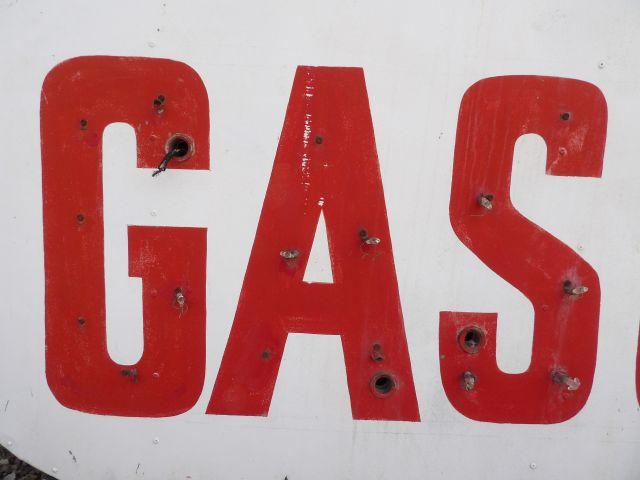Gasoline Service Station Neon Sign
