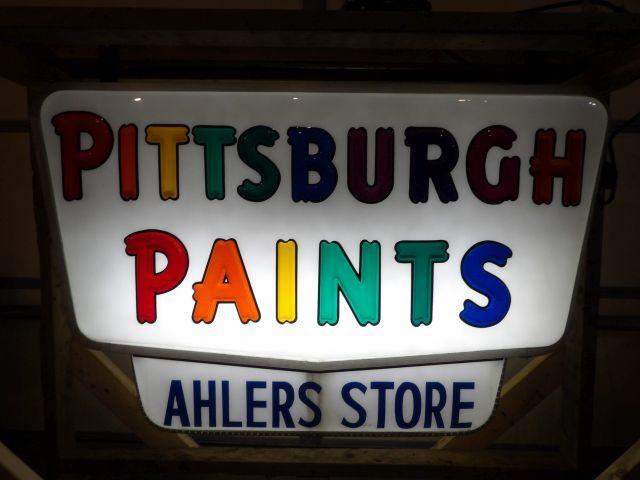 Pittsburgh Paints  Light Sign