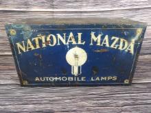 Early National Mazda Auto Lamp Cabinet