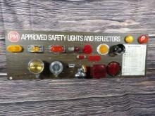 PM Approved Safety Light & Reflector Store Display