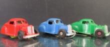 Lot of (3) Marx Friction Hot Rods